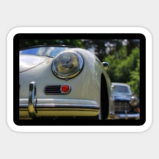 Vintage sports car Sticker